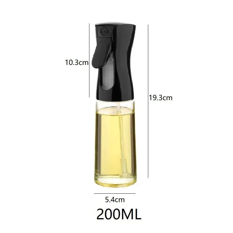 Reusable Olive Oil Spray Bottle – Food-Grade Cooking Oil & Vinegar Dispenser (Mist Sprayer)
