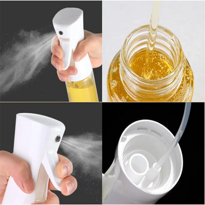 Reusable Olive Oil Spray Bottle – Food-Grade Cooking Oil & Vinegar Dispenser (Mist Sprayer)