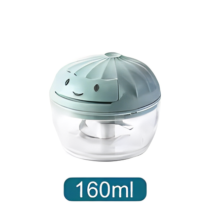 500/900ML Manual Meat Grinder & Garlic Press – Multi-Function Vegetable Chopper for Kitchen